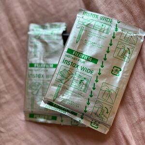 Fuji film Instax wide film 2 x 10